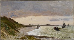 Le Rivage à Sainte-Adresse, 1864